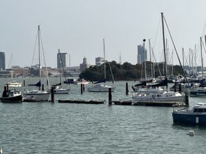 Burrow Island at high tide.