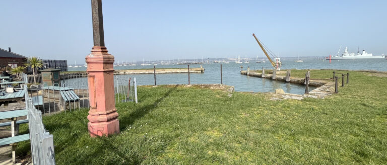 The Camber dock.