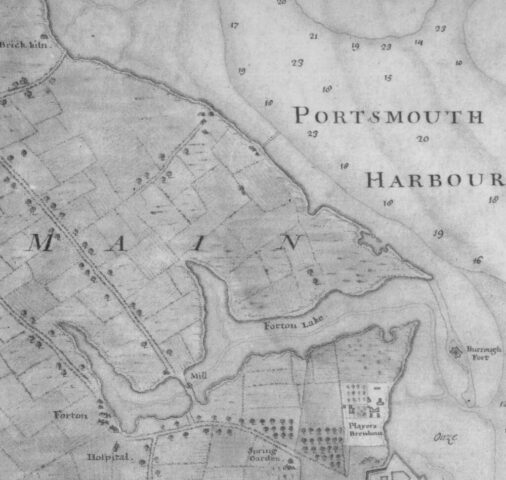 Map of Hardway 1716
