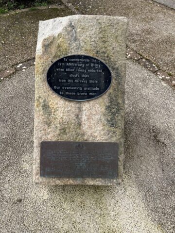 D Day Plaque at Hardway